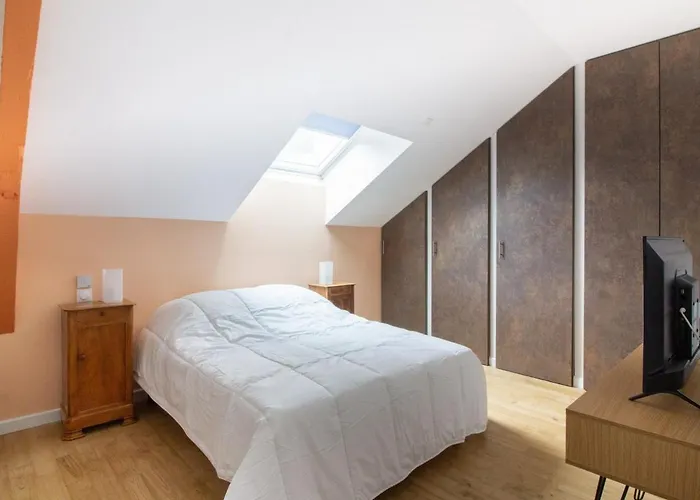 Apartment Duplex Renove 2 Avec Wifi, Cuisine Equipee Et Local Ski, En Centre-ville De - Fr-1-401-179 *